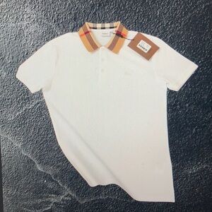 Burberry authentic Short Sleeved Lapel Polo shirt